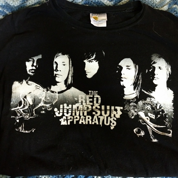 red jumpsuit apparatus t shirt